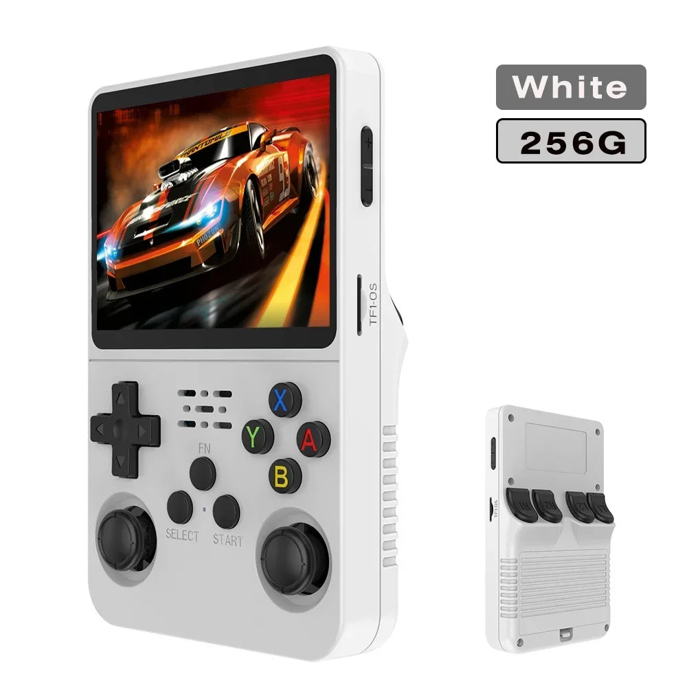 Retro Handheld Game Console 3.5-Inch (89 mm) IPS Screen Linux Pocket Player 64GB/128GB/256GB Expandable to 1TB