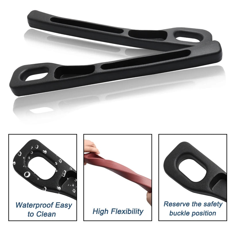 2-Pack Car Seat Gap Filler – Universal Leak-Proof Side Plug, Phone & Wallet Holder, Fits Gaps 0.79–1.58 in (20–40 mm)