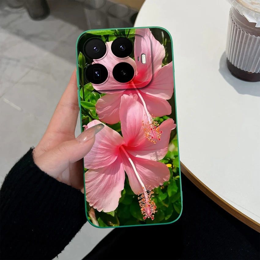Liquid Silicone Phone Case for Xiaomi 17T / 17T Pro — Vibrant Fruit Print Soft Shell, Anti-Fingerprint Shockproof Bumper