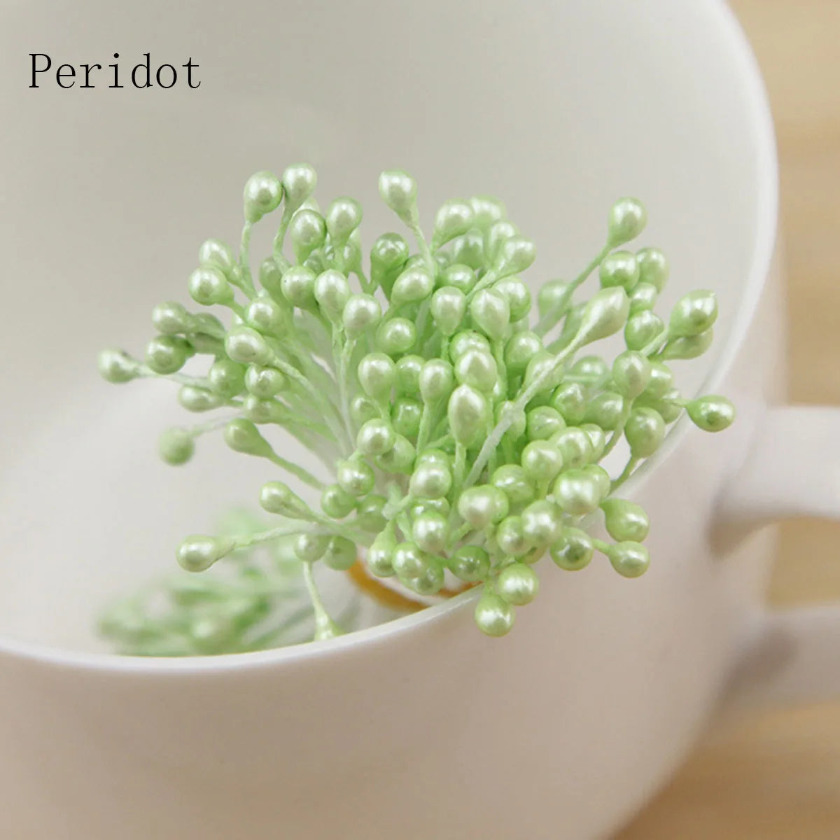 120-150 Pcs 55mm (2.17 in) Artificial Flower Stamens - Multicolor Double-Head DIY Wedding & Scrapbook Decorations