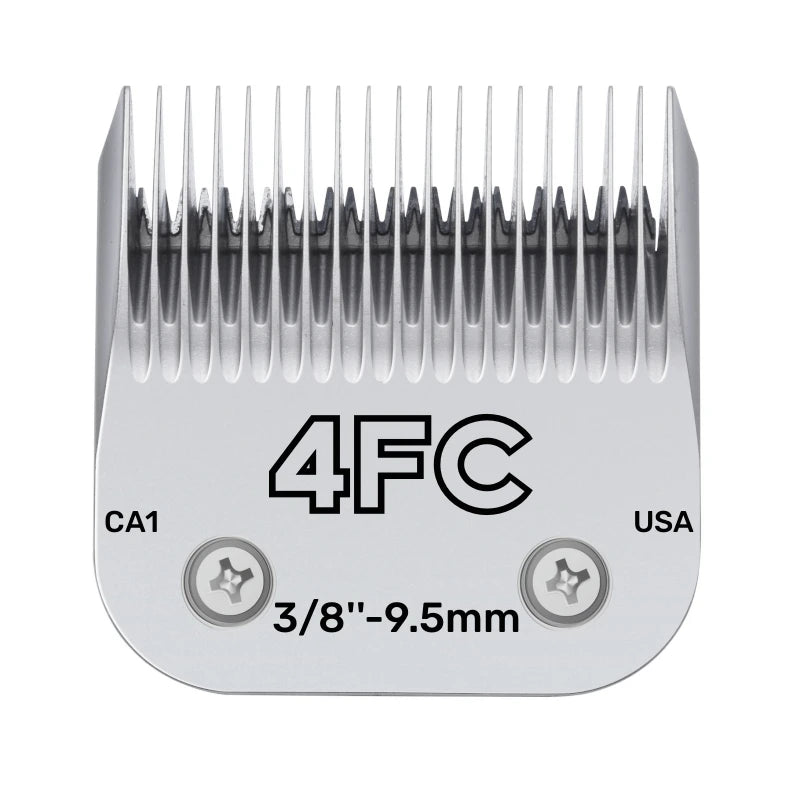 A5 Snap-On Pet Clipper Replacement Blades – 3F, 4F, 5F, 7F, 10#, 15#, 30#, 40#, 50# | Professional Dog & Cat Grooming Blades (Fits Most Detachable Clippers)