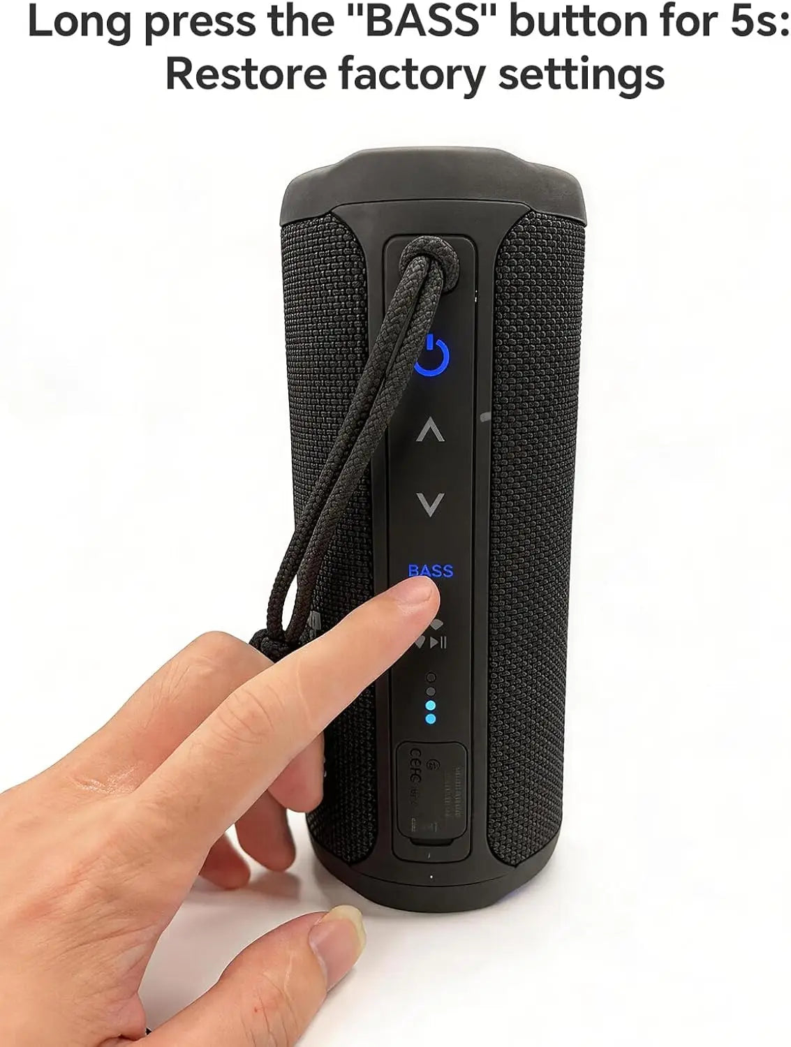 35W Bluetooth Speaker with LED Lights IPX7 Waterproof Portable HiFi Speaker with Bass Boost & TWS Wireless Stereo for Home, Outdoor & Travel