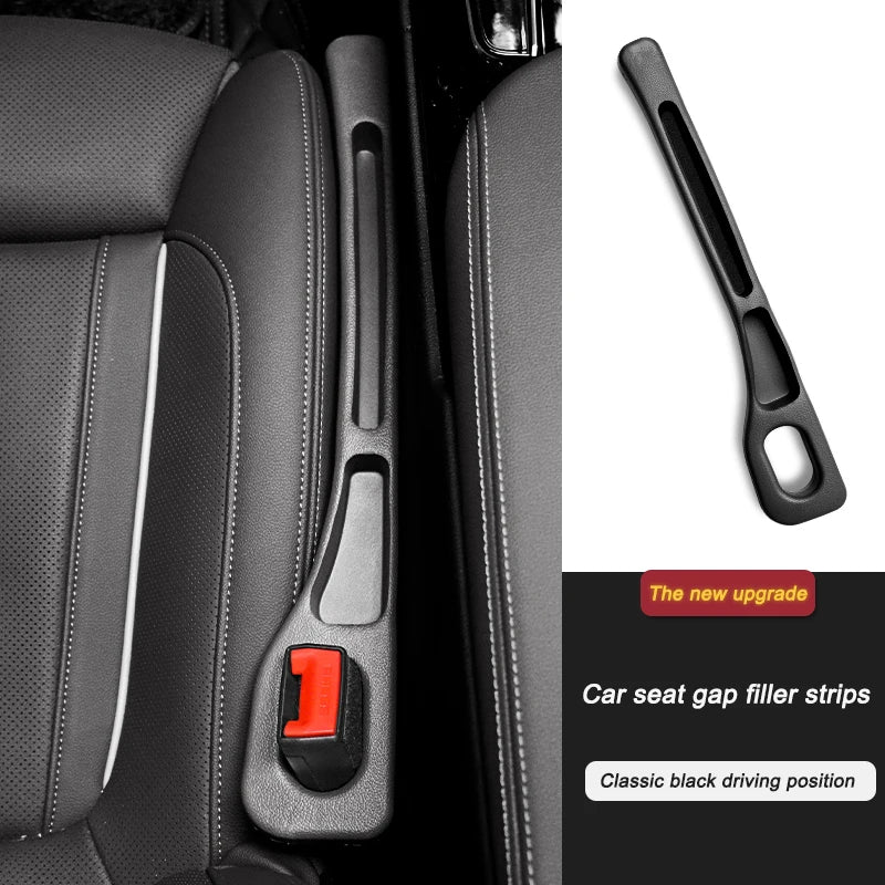 Car Seat Gap Filler Plug — Leak-Proof Side Seam Wallet & Phone Holder, Fits Most Cars (0.79–1.58 in / 2–4 cm)