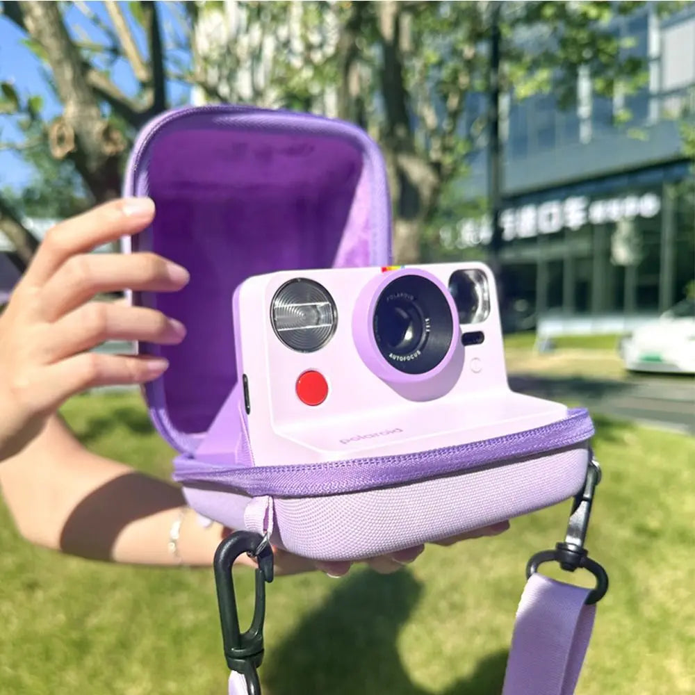 Universal Instant Camera Case EVA Shockproof Carrying Bag for Polaroid Go OneStep Now 7.01 x 5.51 x 3.94 in (17.8 x 14 x 10 cm)