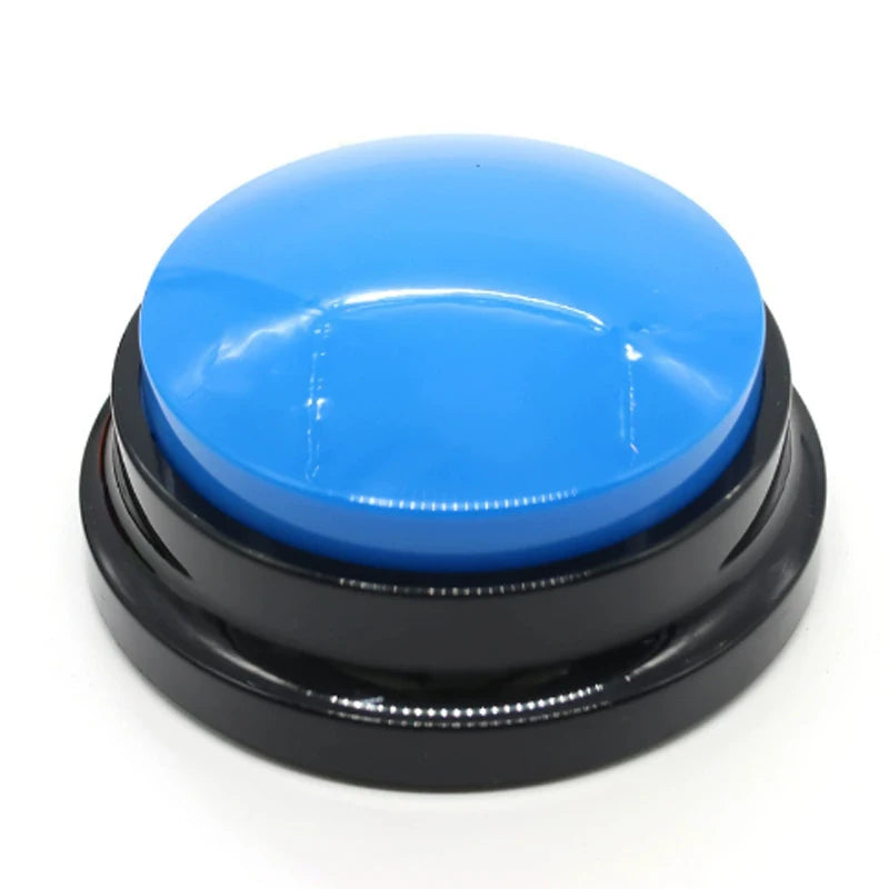 Hot Dog Design Pet Communication Buttons – 30-Second Voice Record & Playback for Dog & Cat Training