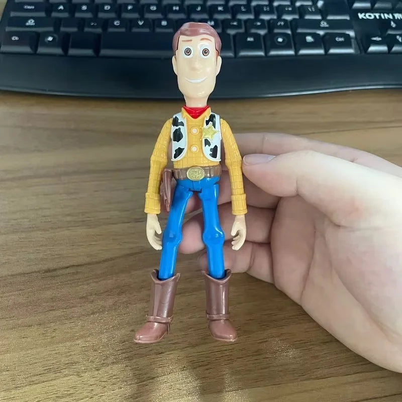 Buzz Lightyear & Woody Collectible Figure Set — Desktop Toy Model Ornament for Kids & Collectors