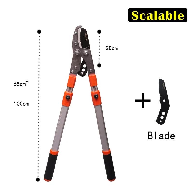 Professional Loppers Pruning Shears for Coarse Branches – Heavy-Duty Garden Pruner for Bonsai, Farm & Home