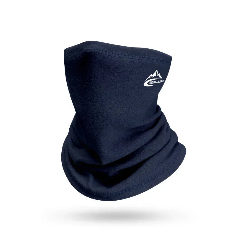 Thermal Velvet Ski Mask Neck Warmer - Unisex Breathable Windproof Balaclava for Skiing, Cycling, Running & Snowboarding