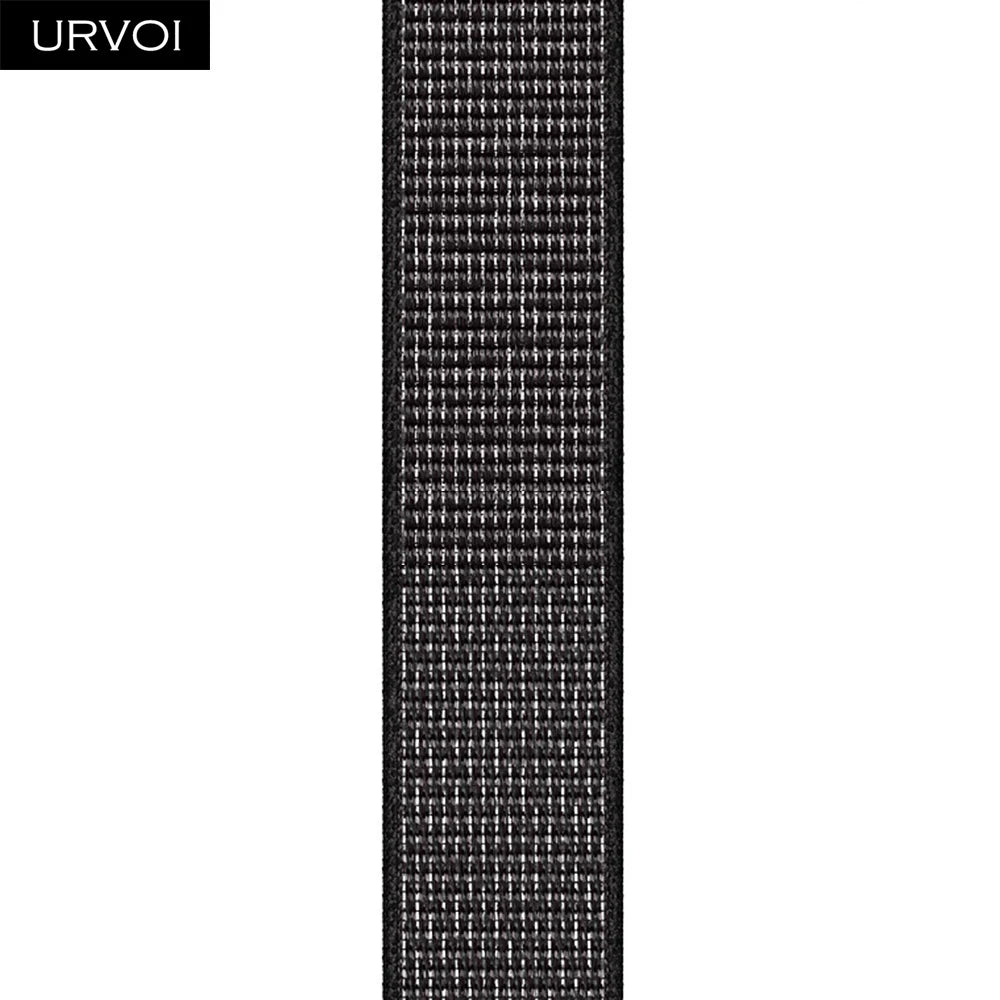 Nylon Sport Loop Band for Apple Watch — Breathable Hook & Loop Fastener — Fits 42/44/45/46/49mm