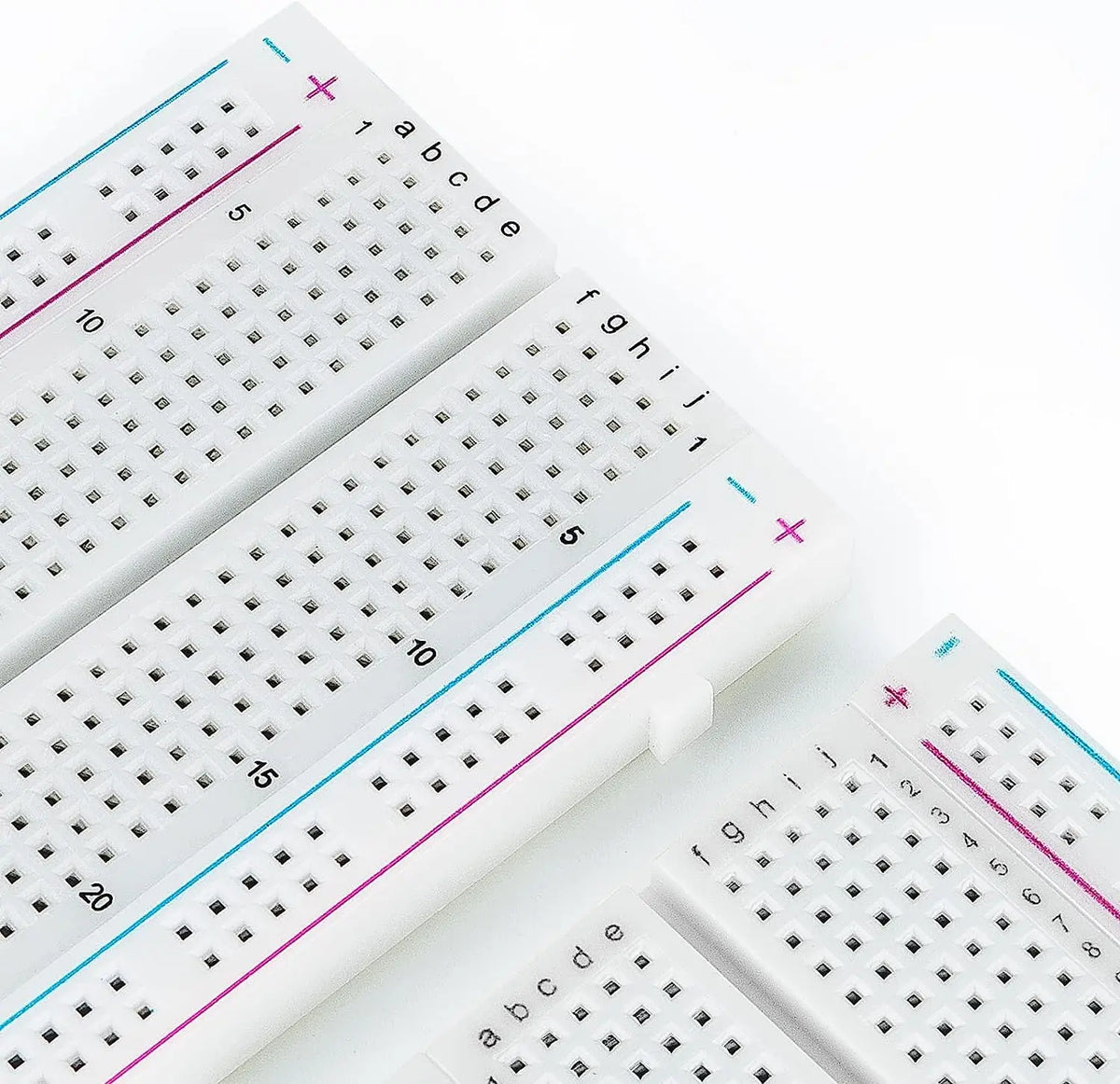 Solderless Breadboard Kit 830/400 Tie-Point with Switchable 3.3V/5V On-Board Regulator