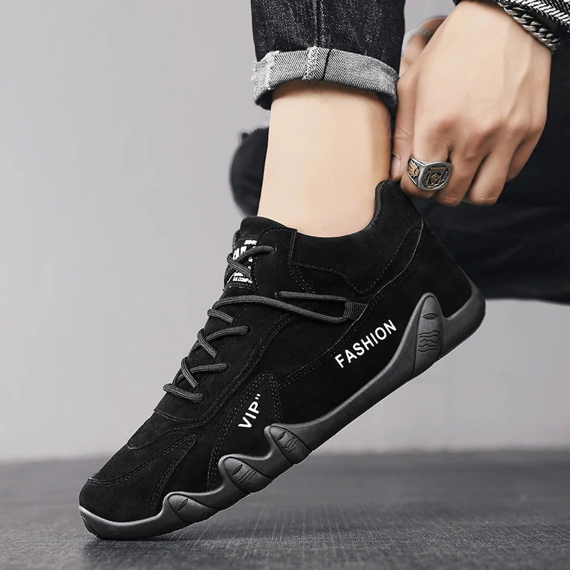 Men's Outdoor Hiking Sneakers Anti-Slip Four-Season Comfort Casual Work Shoes