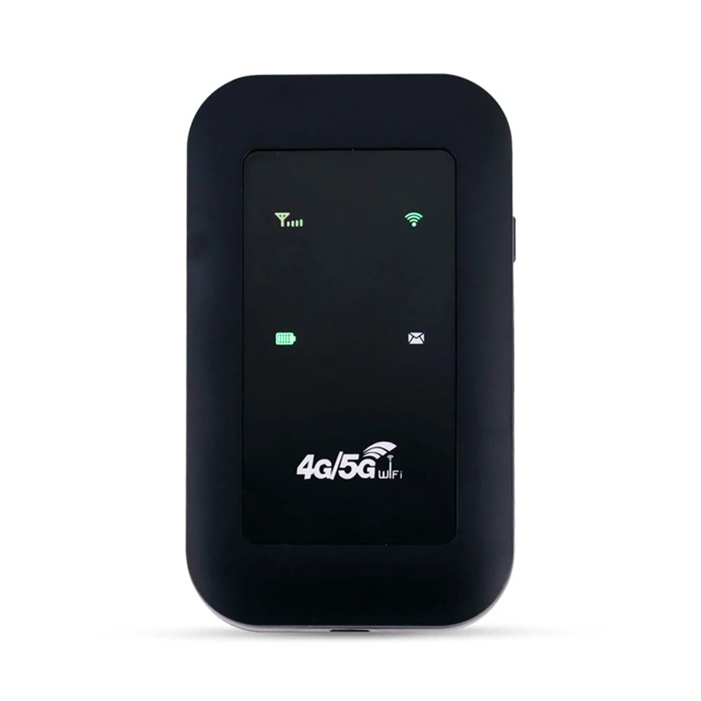 4G LTE Pocket Mobile WiFi Hotspot 150Mbps 2100mAh Portable SIM Slot Router for Travel & Car