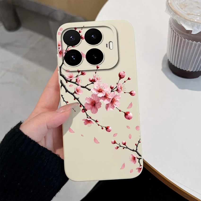 Liquid Silicone Phone Case for Xiaomi 17T / 17T Pro — Vibrant Fruit Print Soft Shell, Anti-Fingerprint Shockproof Bumper