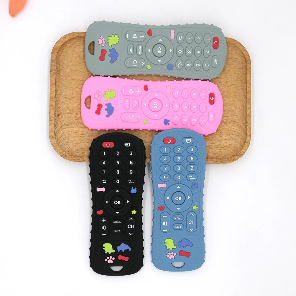 Baby Silicone Teether – Cartoon Teething Toy for Infants & Toddlers, BPA-Free
