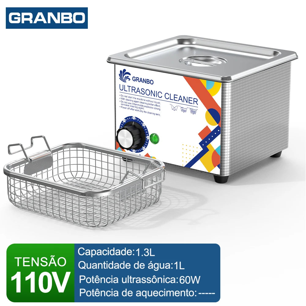 Ultrasonic Cleaner 0.8L–30L 40kHz 110V/220V for Jewelry, Glasses & Laboratory Instruments