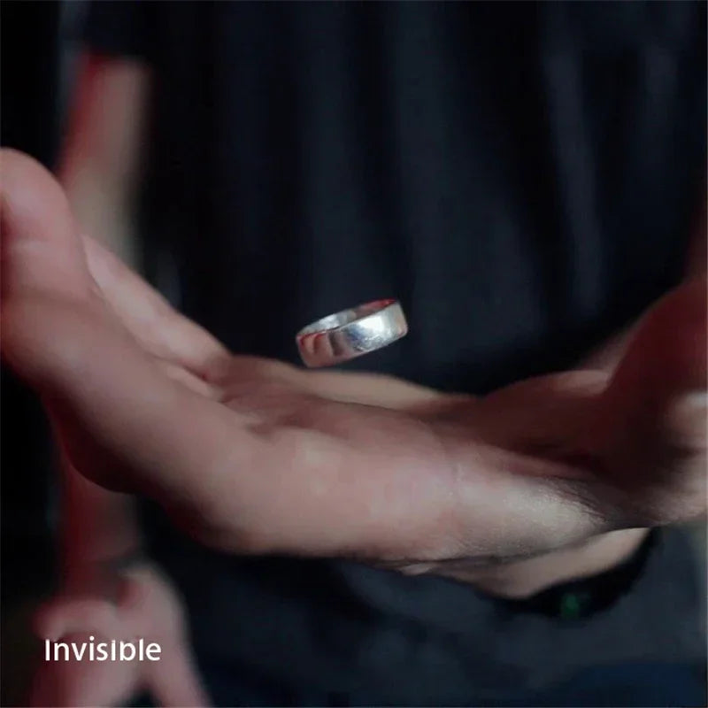 Floating Ring Magic Prop — Invisible Floating Ring for Close-Up & Stage Magic (11 x 7 cm / 4.3 x 2.8 in)