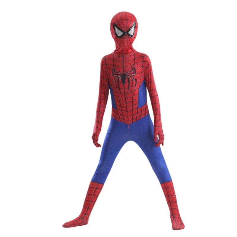 Superhero Zentai Cosplay Full-Body Suit – Multiple Sizes 100–190 cm (39–75 in) | Halloween Party Costume & Collectible Gift for Cosplay Fans