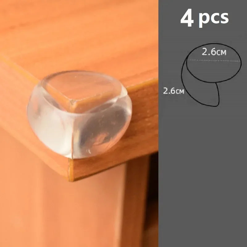 PVC Table Edge & Corner Guards — Baby Childproofing Furniture Protectors