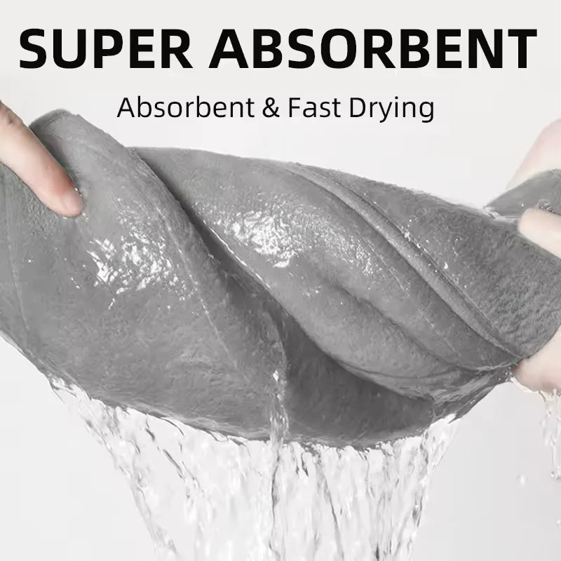 Memory Foam Bath Mat - Super Absorbent Non-Slip Bathroom Rug for Bathtub & Shower