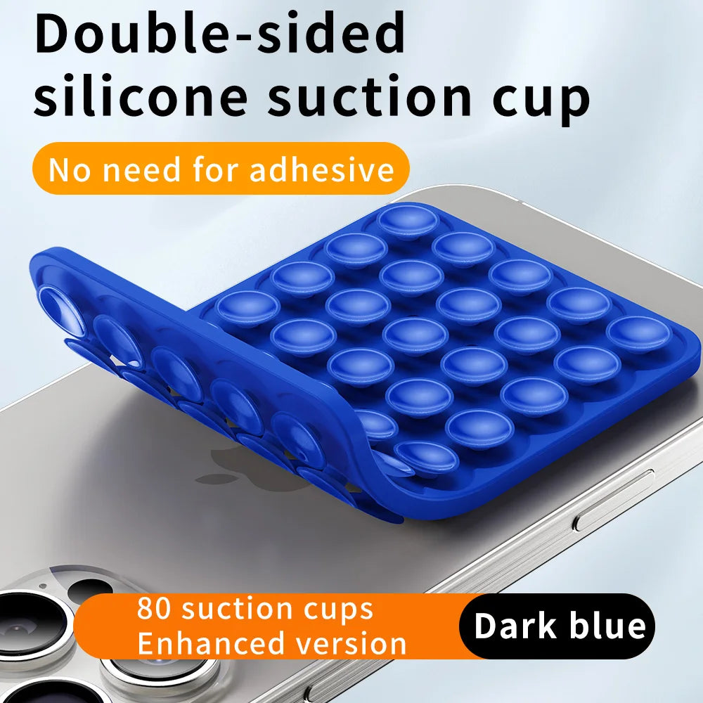 Double-Sided Silicone Suction Cup Phone Mount – Universal Anti-Slip Car Dashboard & Windshield Holder