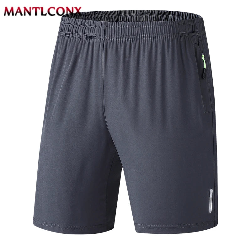 Men's Quick-Dry Breathable Running Shorts - Lightweight Summer Fitness & Beach Shorts, Elastic Waist, Pockets, Sizes M-4XL