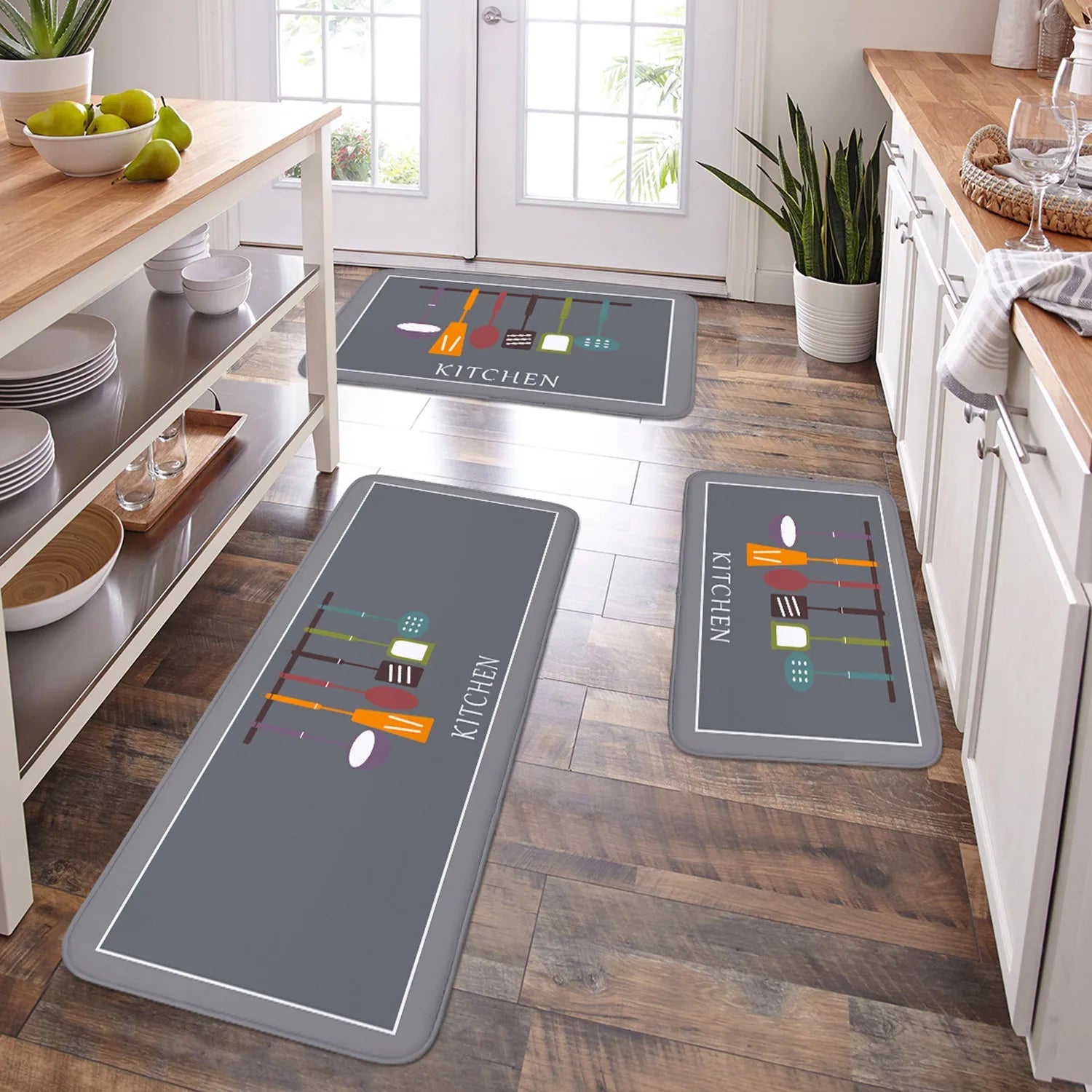 Multi-Purpose Sponge Water Absorption Mat – Anti-Slip, Machine Washable for Kitchen & Bathroom