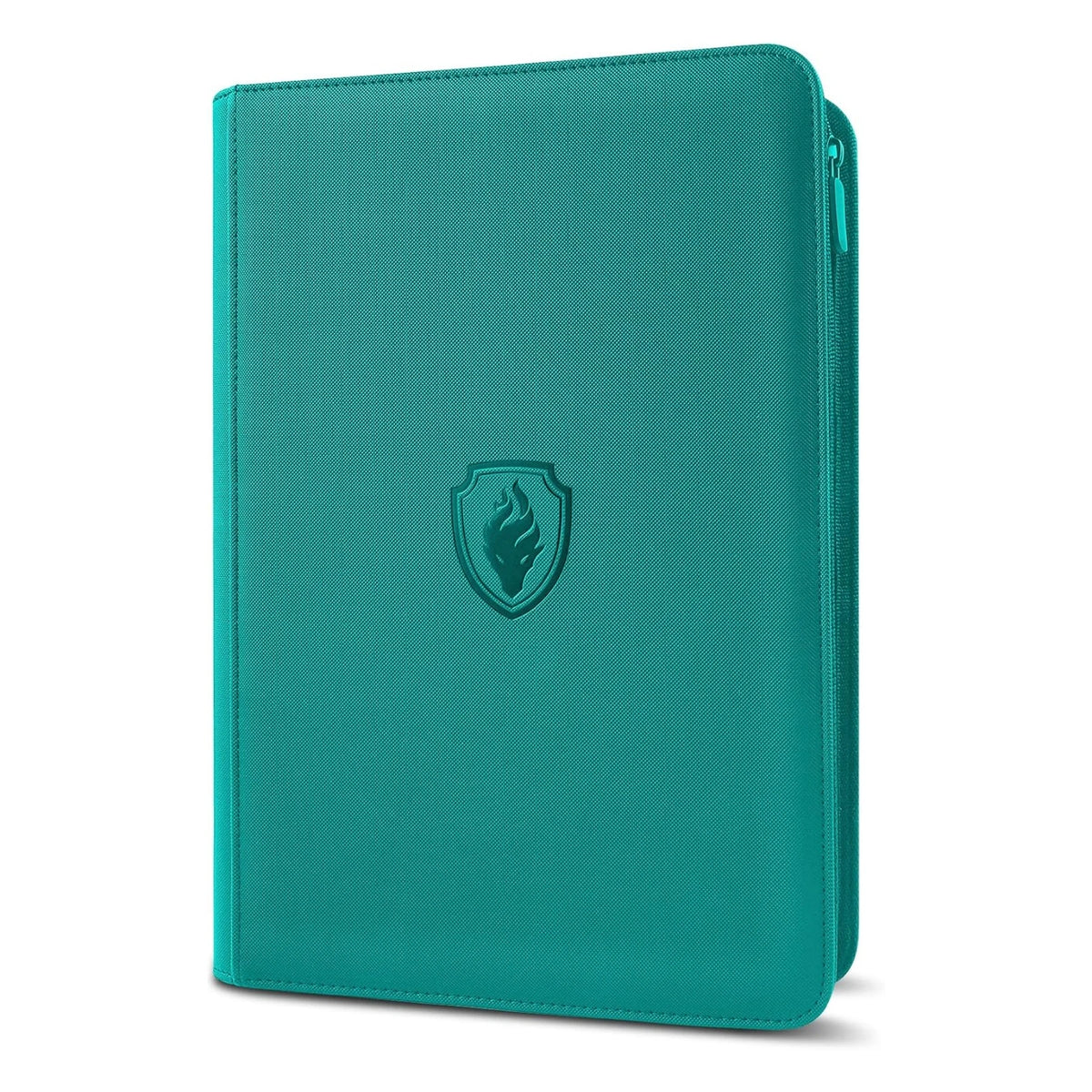 9-Pocket Zipper Card Binder 360-Card Trading Card Holder Book with Premium PU Zip Cover Side-Loading Sleeves