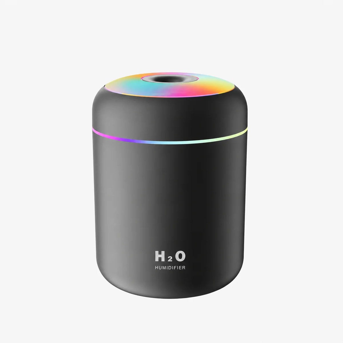 Mini USB Humidifier and Aroma Diffuser - Ultrasonic Cool Mist Portable with LED Light for Home, Bedroom, Car, Office, Desktop