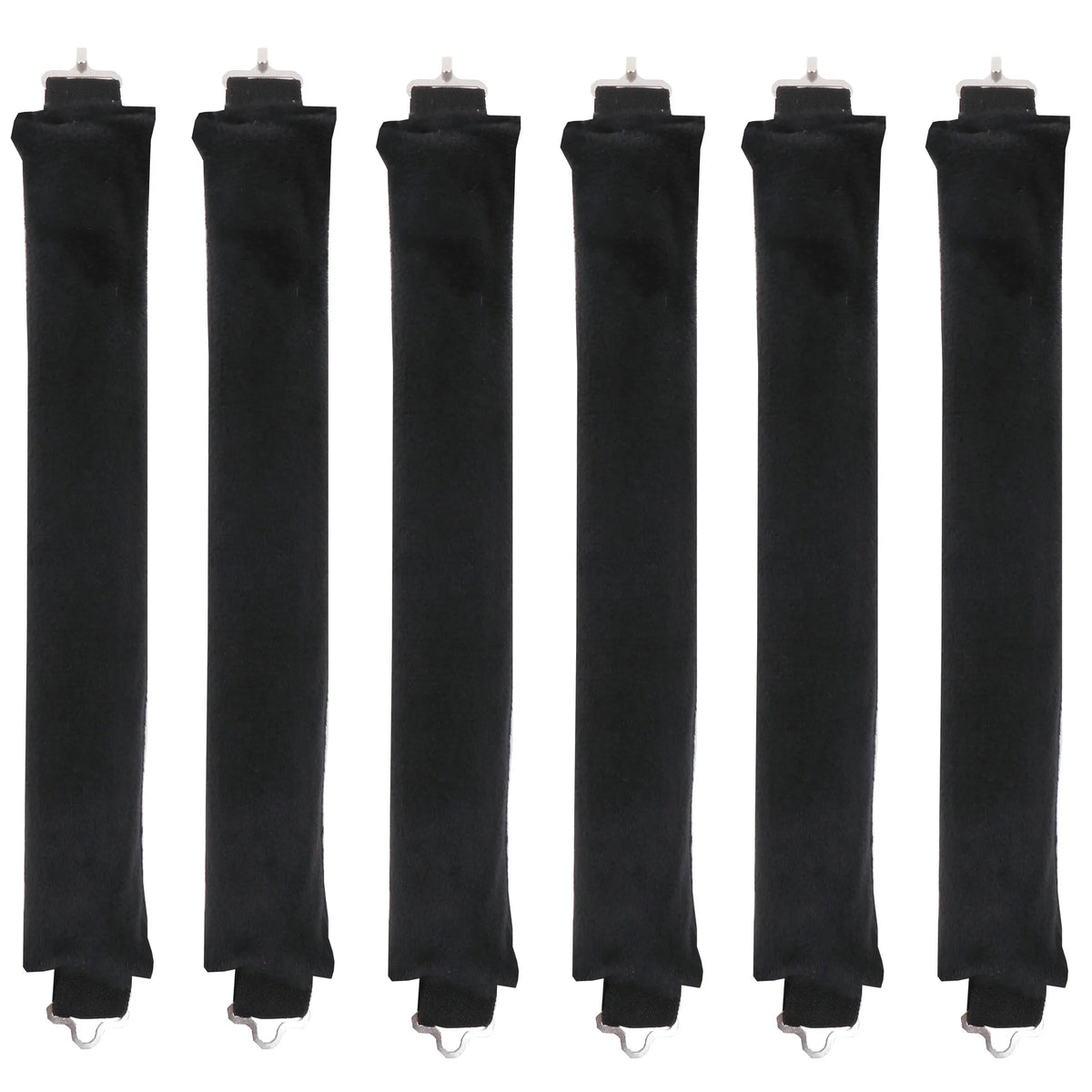 Heatless Hair Curler Rod Headband – No-Heat Soft Flannel Hair Rollers for Sleeping (25 x 9.5 cm / 9.84 x 3.74 in)