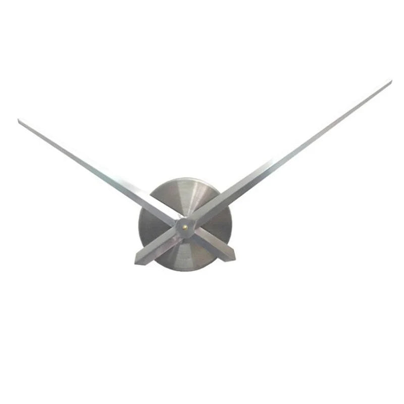 Large 3D Wall Clock Hands with Quiet Quartz Movement, 39 cm (15.4 in) Minute Hand — Modern DIY Home Decor Replacement