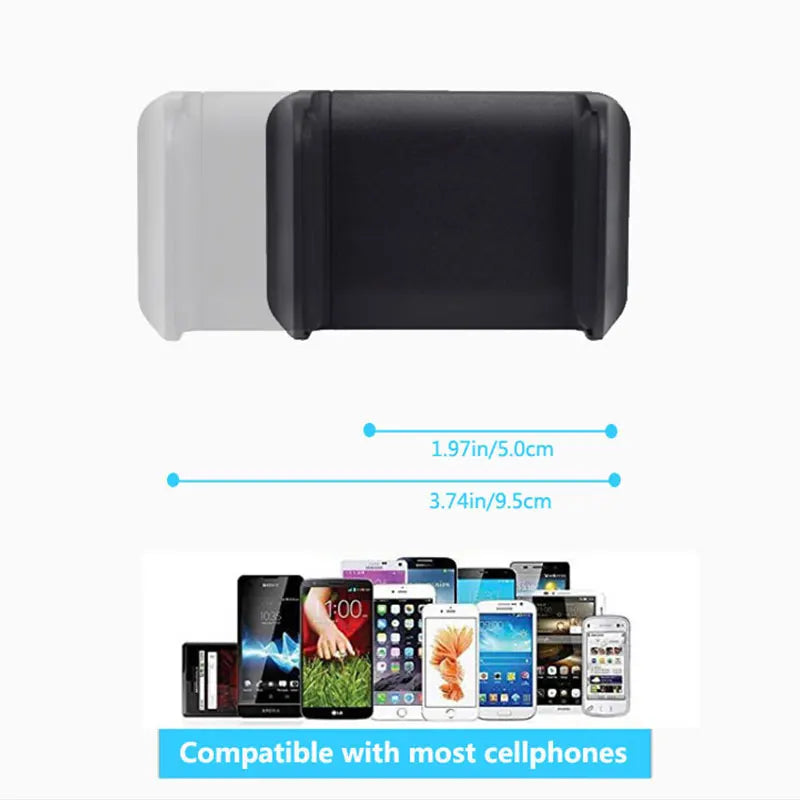 Universal 360° Rotating Car Air Vent Phone Holder Clip Mount for Smartphones