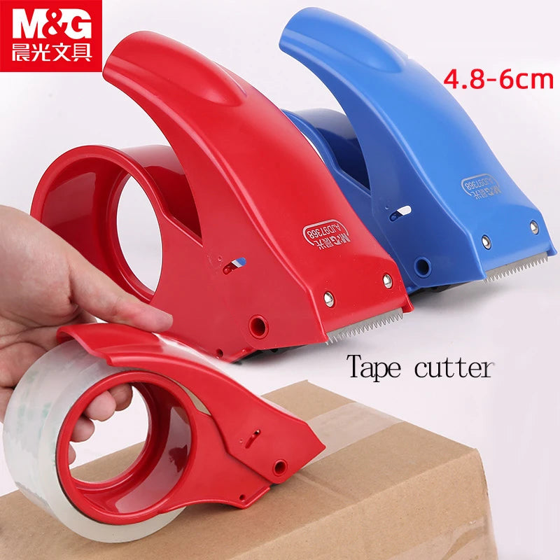Manual Tape Dispenser for Wide Rolls 60/48 mm (2.36/1.89 in) - Packaging Tape Cutter & Holder