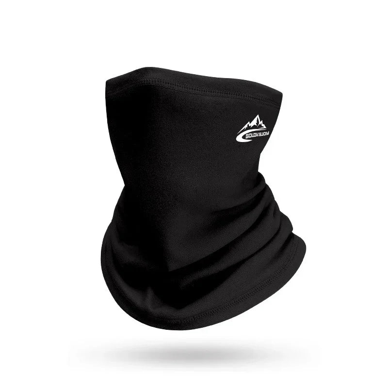 Thermal Velvet Ski Mask Neck Warmer - Unisex Breathable Windproof Balaclava for Skiing, Cycling, Running & Snowboarding