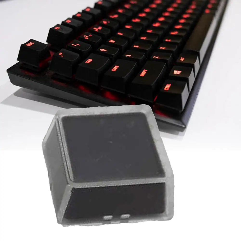 Double-Layer Transparent Keycaps with Removable Paper Insert — 10-Pack MX-Compatible Mechanical Keycap Shells