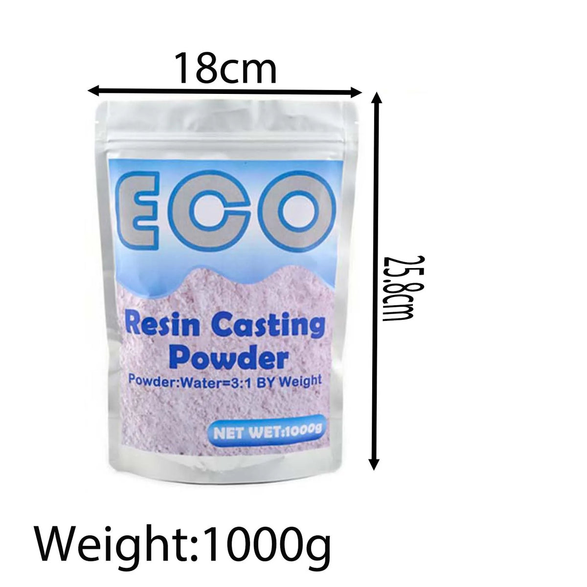 High Density Gypsum Powder for Casting & Molding – DIY Craft Plaster 300g (10.6 oz) / 500g (17.6 oz) / 1000g (2.2 lb) – Home Decor Supplies