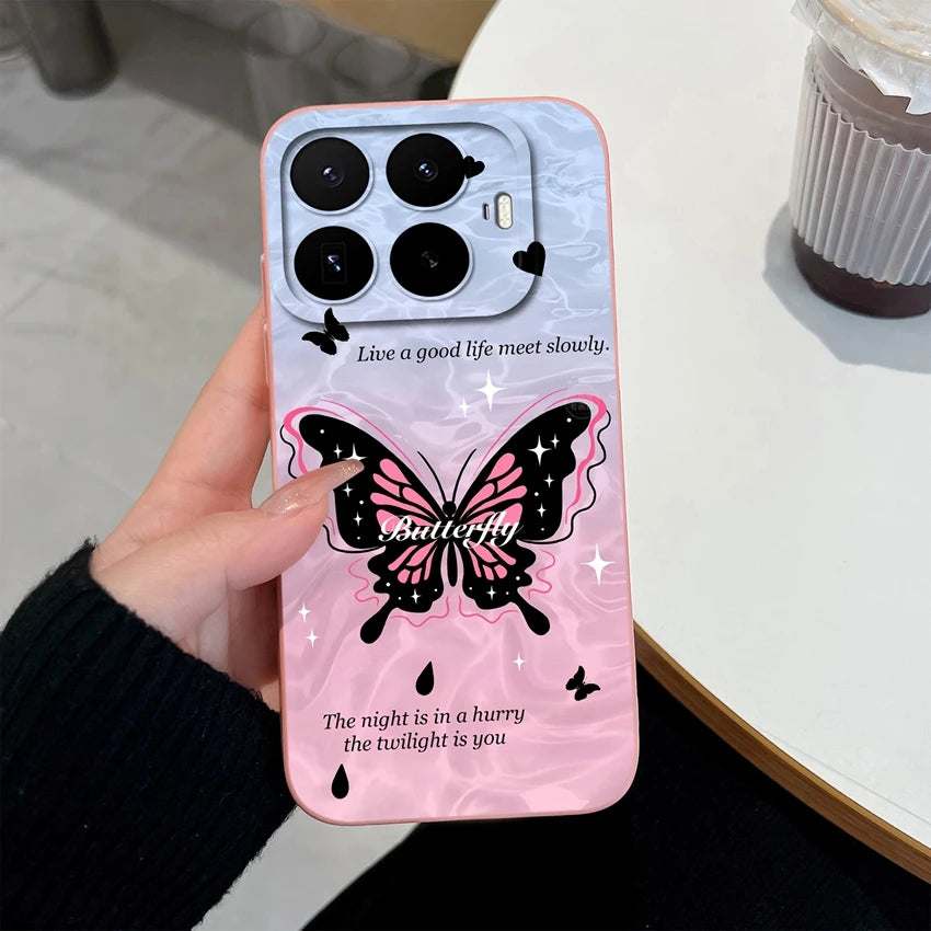 Liquid Silicone Phone Case for Xiaomi 17T / 17T Pro — Vibrant Fruit Print Soft Shell, Anti-Fingerprint Shockproof Bumper