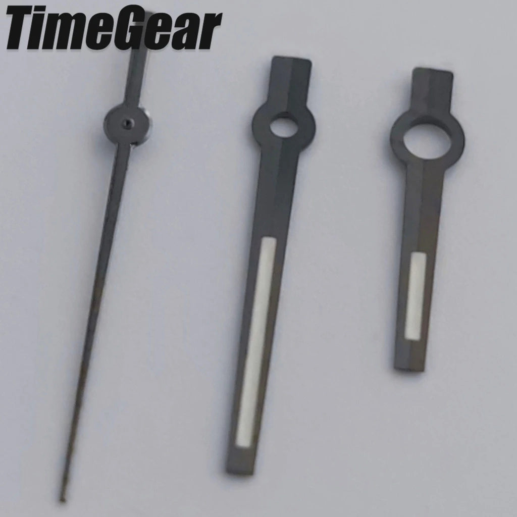 C3 Green Luminous Watch Hands Set for NH Series & Compatible Automatic Movements — 12.5 × 12 × 8 mm (0.49 × 0.47 × 0.31 in)