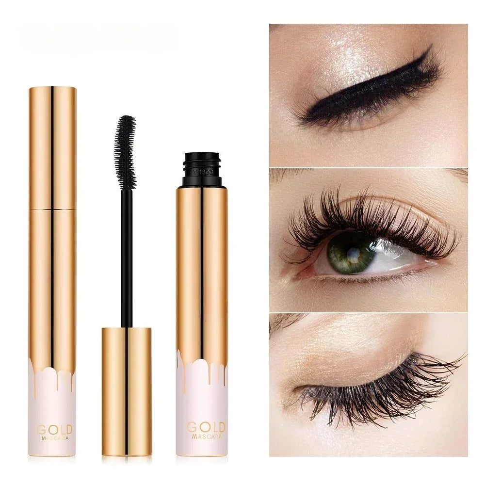 3D Lengthening Waterproof Mascara – Curling, Smudge‑Proof Lash Extension Effect, Black