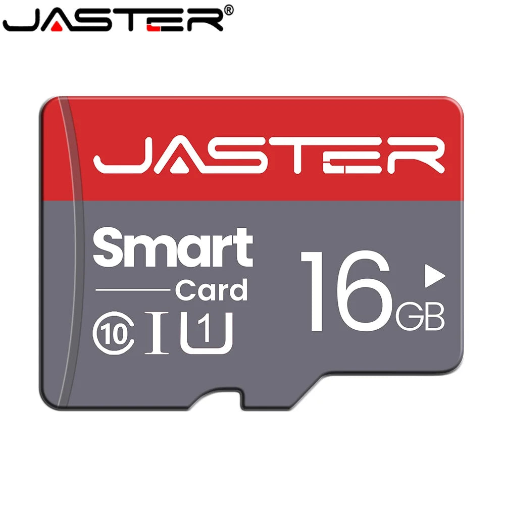 High-Speed microSD Card 4GB–256GB with SD Adapter, Class 10 U3 V10 A1 for Smartphone Camera Tablet