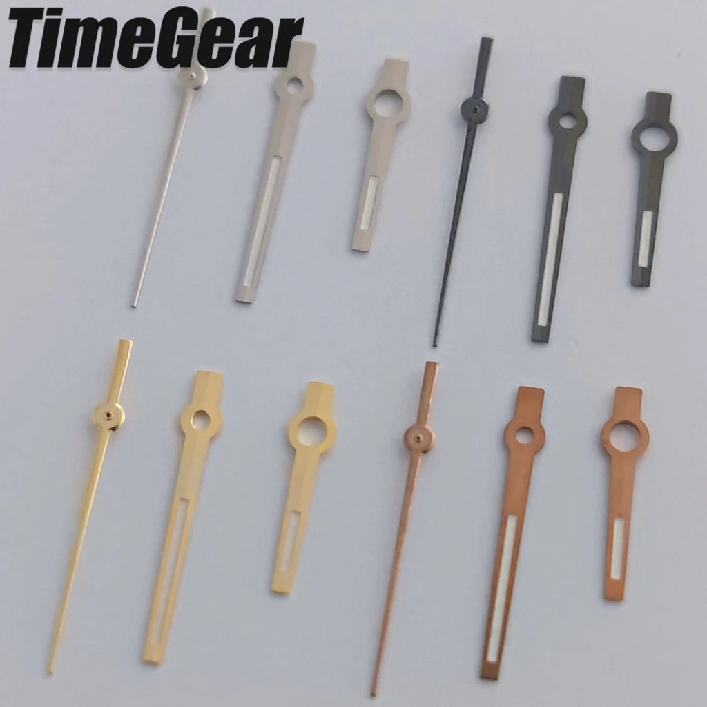 C3 Green Luminous Watch Hands Set for NH Series & Compatible Automatic Movements — 12.5 × 12 × 8 mm (0.49 × 0.47 × 0.31 in)