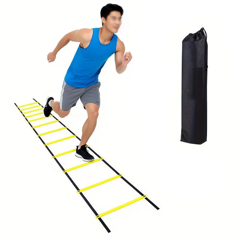 Agility Ladder for Speed & Footwork Training – Nylon Rungs, Multiple Lengths, Storage Bag Included
