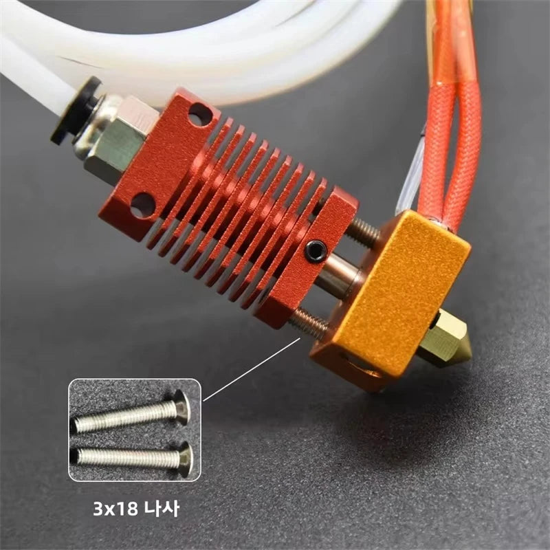 Universal Metal J-Head Hotend & Assembled Extruder Kit for FDM 3D Printers