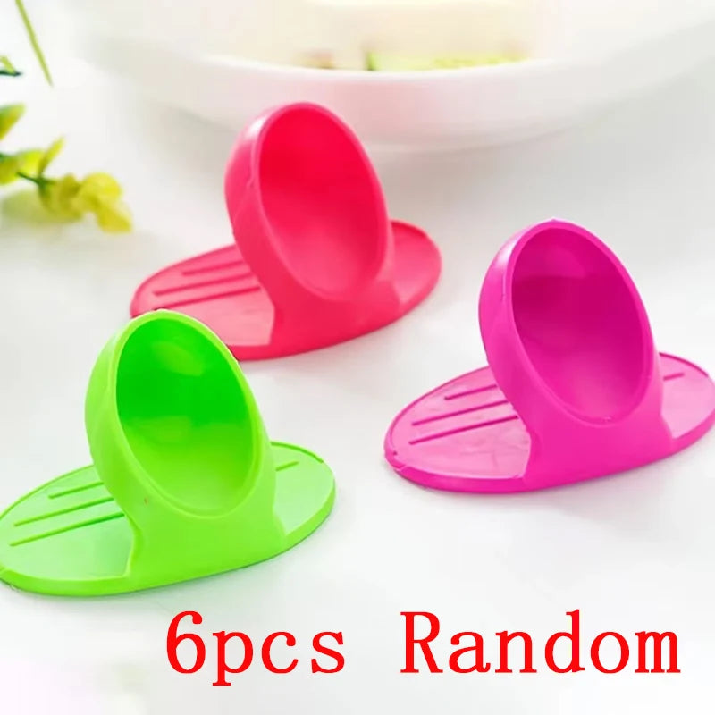 2/10-Pack Silicone Heat-Resistant Finger Covers & Mini Oven Grips – Slip-Resistant Insulated Kitchen Gloves