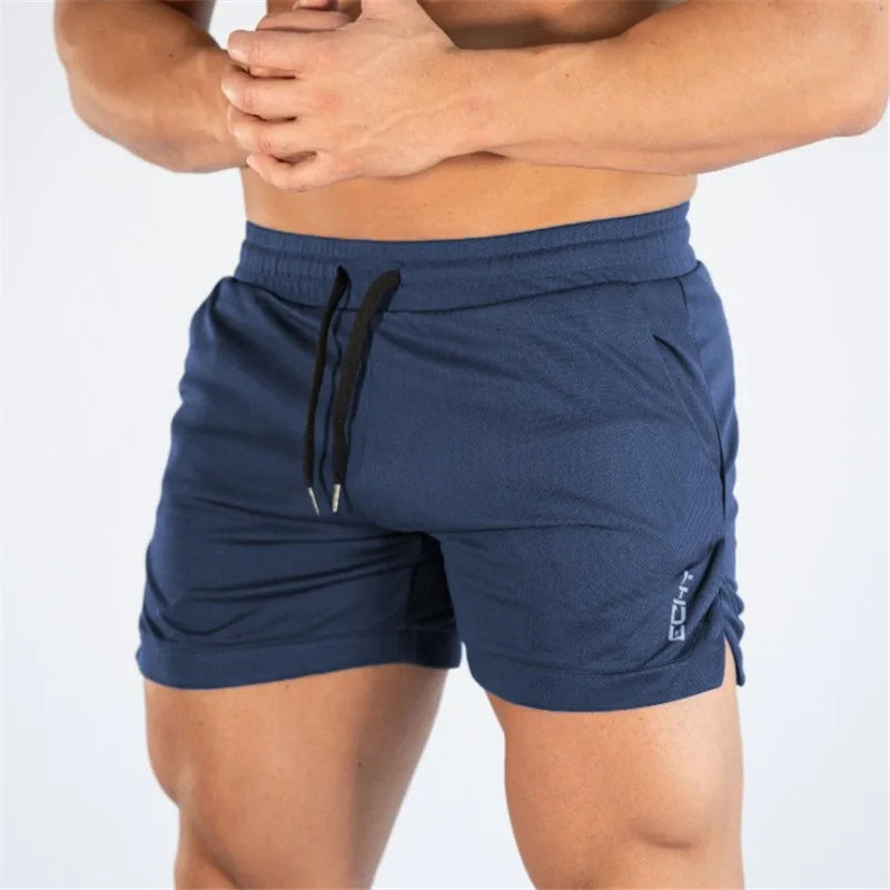 Men's Breathable Mesh Sports Shorts – Lightweight Running & Gym Training Shorts