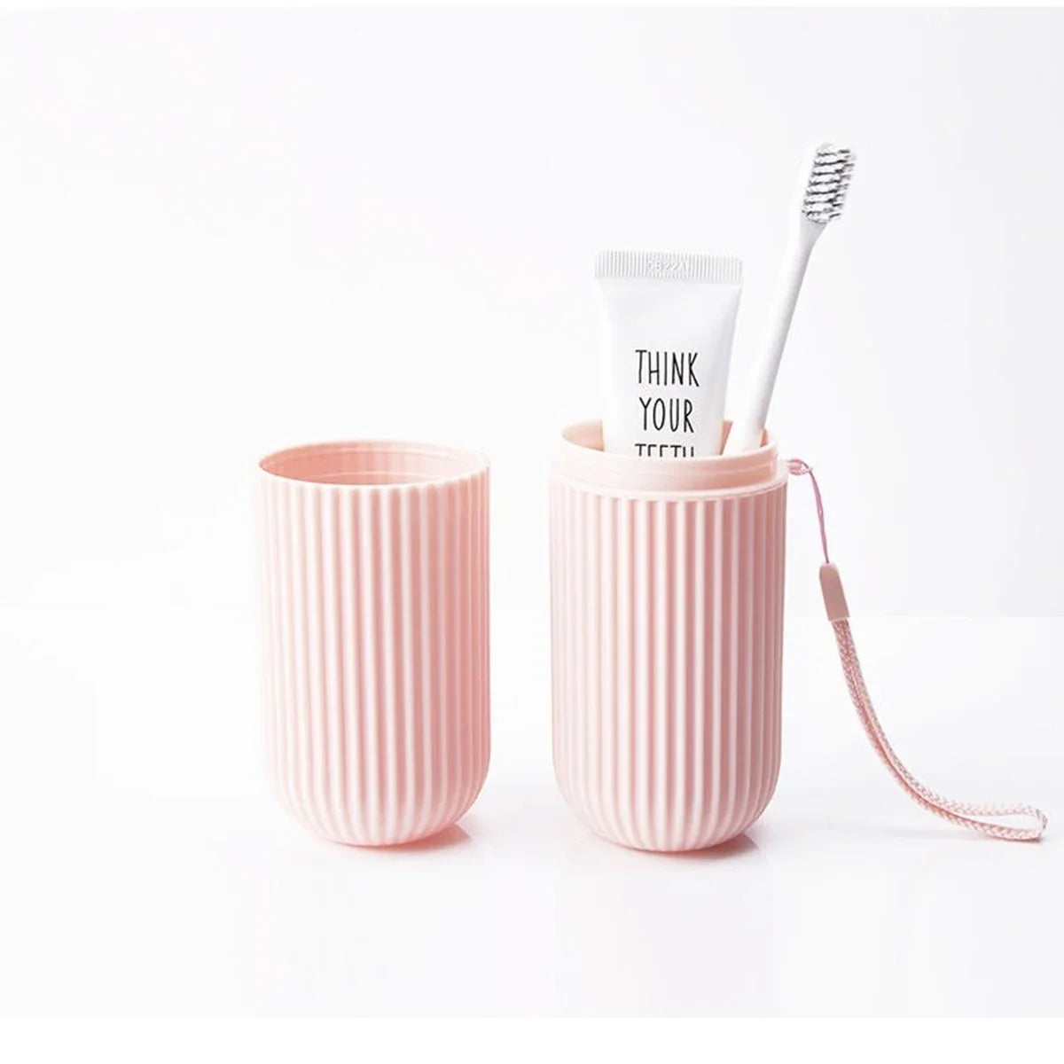 Travel Toothbrush & Toothpaste Case Portable Holder Storage Box 19.6 x 6 cm (7.7 x 2.4 in)