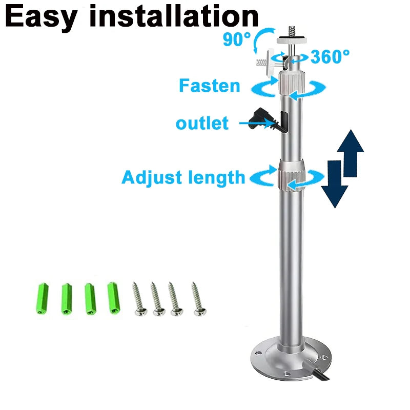 Adjustable Metal Projector Tripod Mount for Mini Projectors view 3