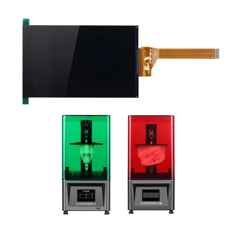 6.08-Inch (154 mm) 2K Mono LCD Screen 1620×2560 — Compatible with Mars 2 Pro & Proxima Resin Printers