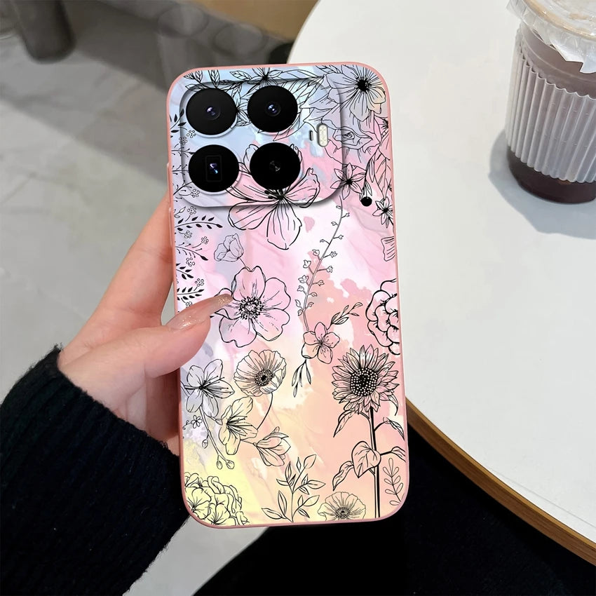 Liquid Silicone Phone Case for Xiaomi 17T / 17T Pro — Vibrant Fruit Print Soft Shell, Anti-Fingerprint Shockproof Bumper