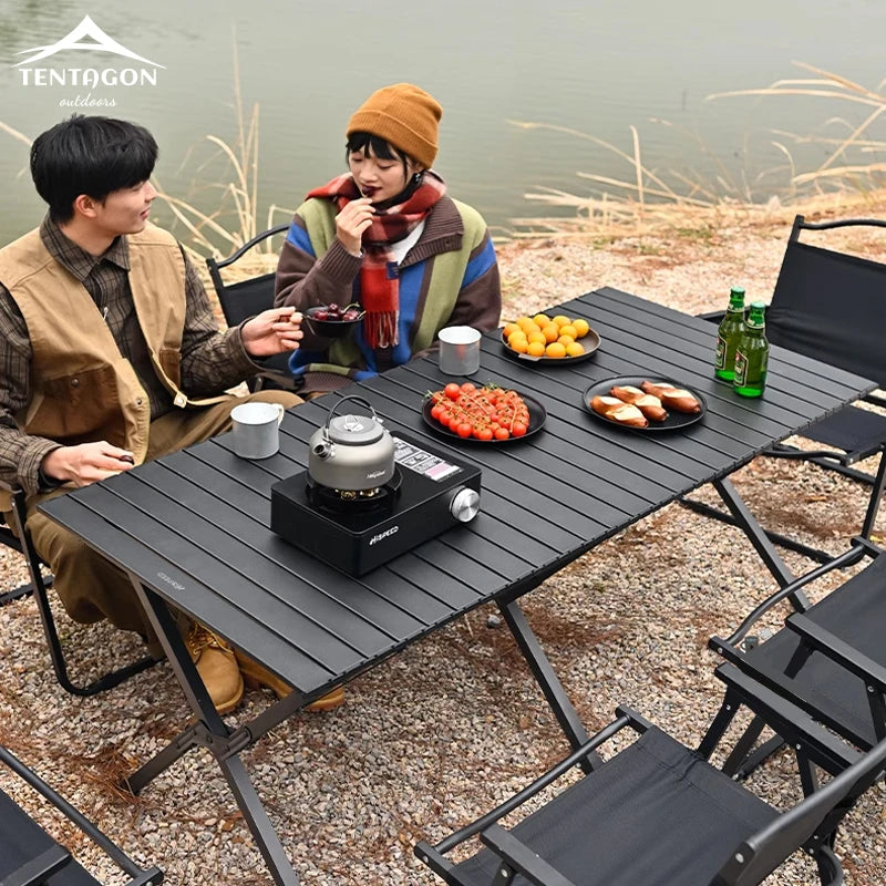 Portable Folding Camping Table – Lightweight Picnic & BBQ Side Table for Outdoor, RV, Tailgate