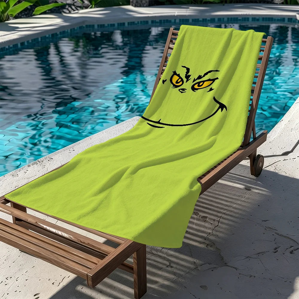 Anime Microfiber Beach Towel - Quick-Drying Soft Towel for Travel, Fitness, Sauna & Camping (Multiple Sizes)